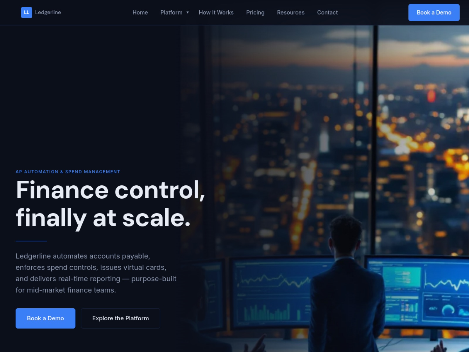 Ledgerline Fintech live build by EthentaFLOW